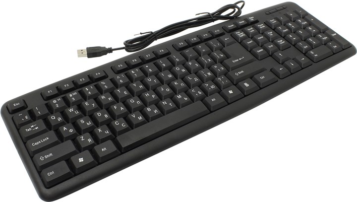 Клавиатура Defender HB-420, USB, черный (45420)