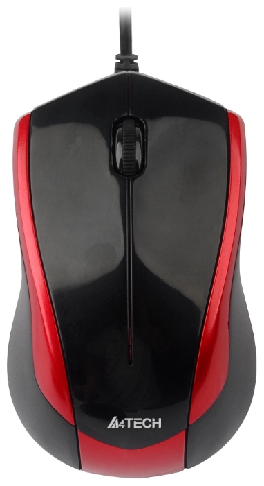 

Мышь проводная A4Tech N-400-2, 1000dpi, оптическая светодиодная, USB, несколько цветов, N-400-2