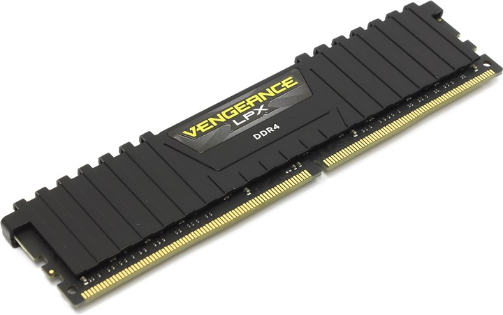 

Память DDR4 DIMM 16Gb, 2400MHz, CL14, 1.2V Corsair Vengeance (CMK16GX4M1A2400C14), CMK16GX4M1A2400C14