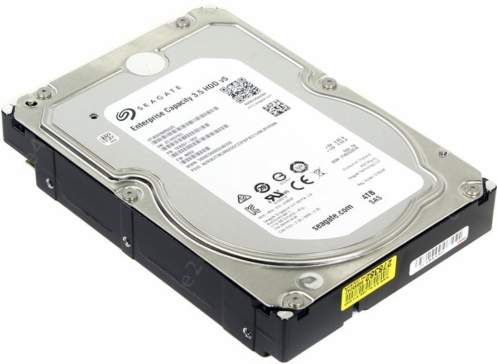 Жесткий диск (HDD) Seagate 4Tb, 3.5", 7.2K, SAS 12Gb/s