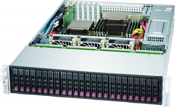 

Корпус Supermicro 216BE1C4-R1K23LPB, EE-ATX, 2U RM, 24x2.5 HS, Redundant 2x1200W, черный (CSE-216BE1C4-R1K23LPB), 216BE1C4-R1K23LPB