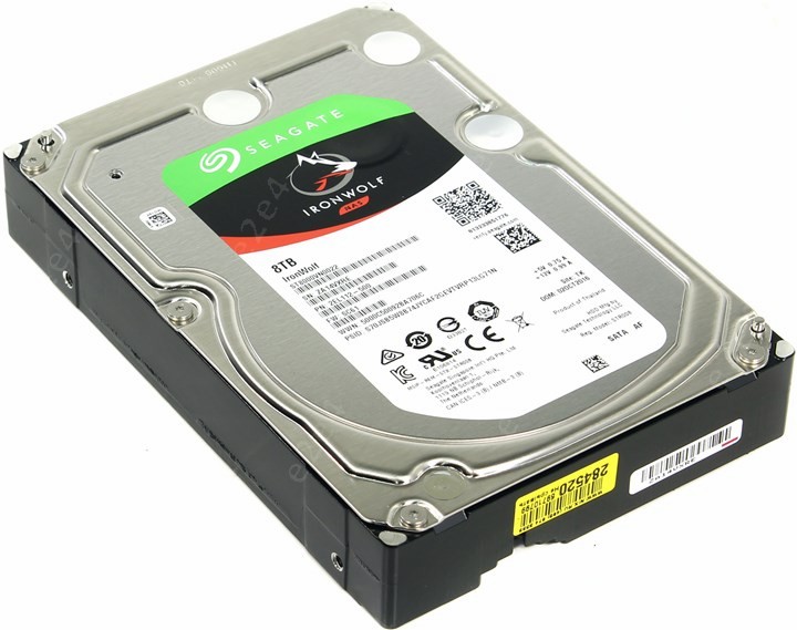 

Жесткий диск (HDD) Seagate 8Tb IronWolf, 3.5", 7200rpm, 256Mb, SATA3 (ST8000VN0022)