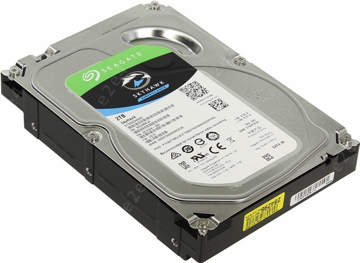 

Жесткий диск (HDD) Seagate 2Tb SkyHawk, 3.5", 5900rpm, 64Mb, SATA3 (ST2000VX008)