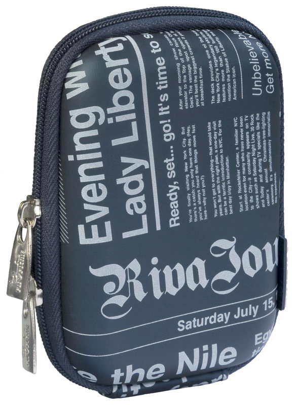 

Чехол RivaCase Davos 7103 (PU) Digital Case, темно-синий (Newspaper), Davos 7103 (PU)