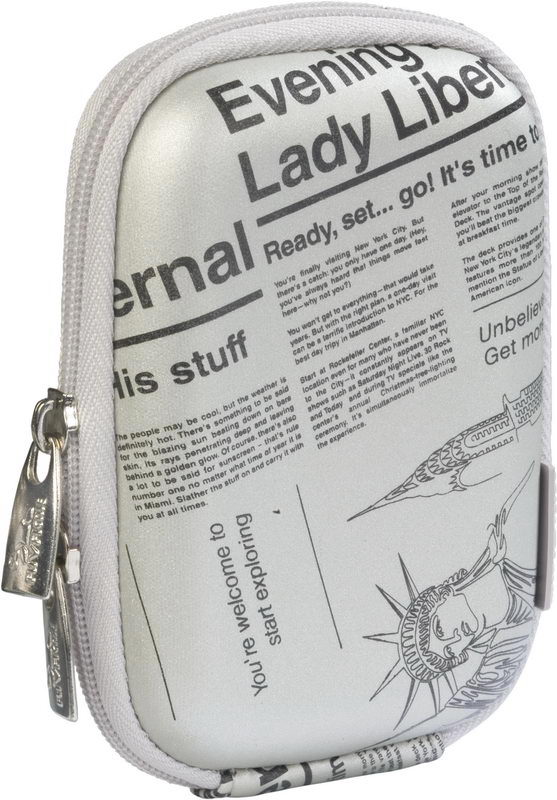 

Чехол RivaCase Davos 7103 (PU) Digital Case, серебристый (Newspaper), Davos 7103 (PU)