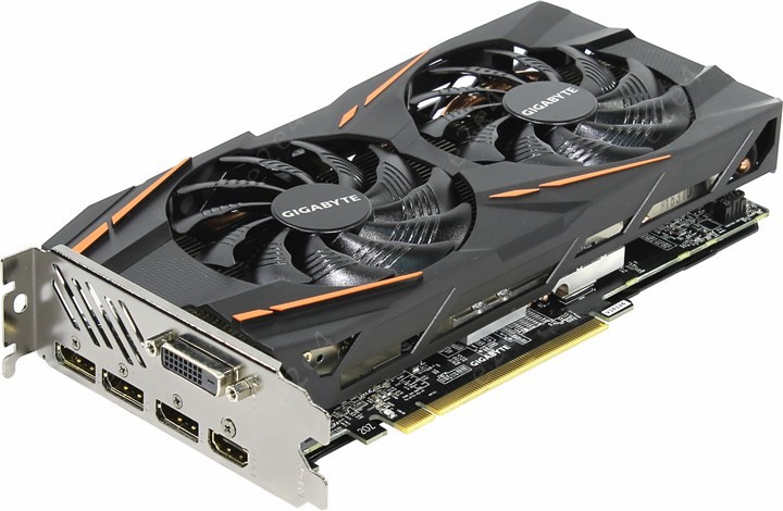 Видеокарта GIGABYTE 8Gb DDR5 (GV-RX480WF2-8GD)