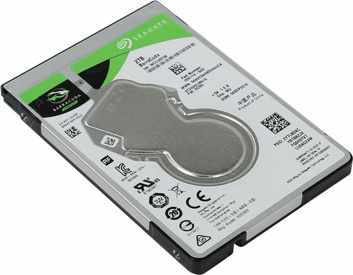Жесткий диск (HDD) Seagate 2Tb Barracuda, 2.5", 5400rpm