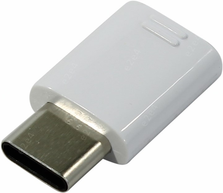 

Переходник micro USB-Type-C, Samsung, белый