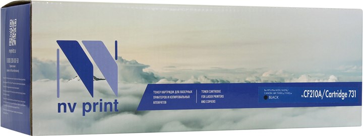 

Картридж лазерный NV Print NV-CF210ABk (131A), черный, 1600 страниц, совместимый для LJ Pro 200 M251 MFP M276