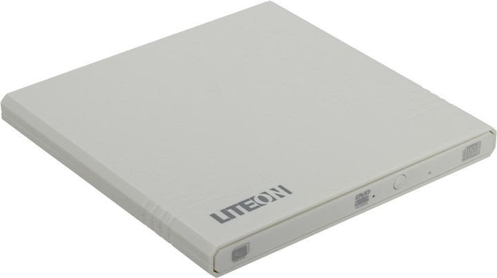 

Внешний привод DVD-RW LITE-ON, USB 2.0, белый, Retail (eBAU108-21), eBAU108-21