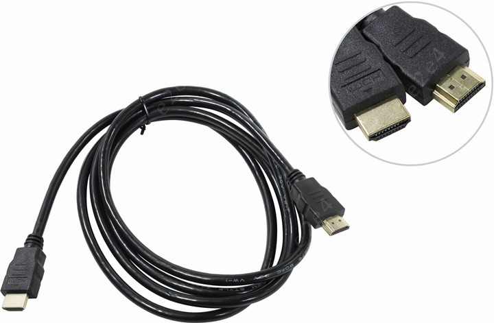 Кабель HDMI(19M)-HDMI(19M) v2.0, 2 м 5bites