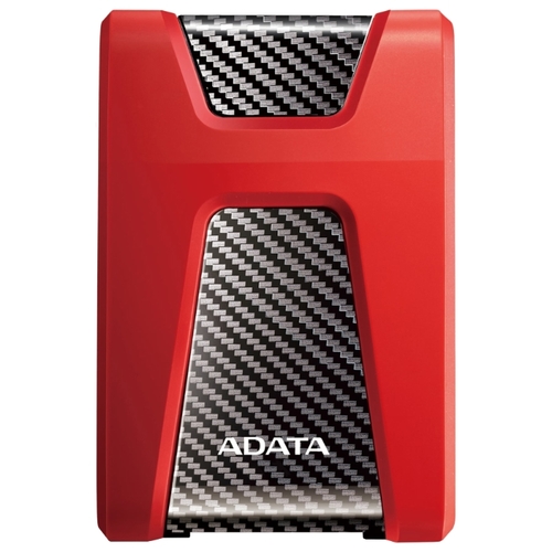 Внешний жесткий диск (HDD) ADATA DashDrive Durable HD650 USB 3.1 2TB 2Tb, красный