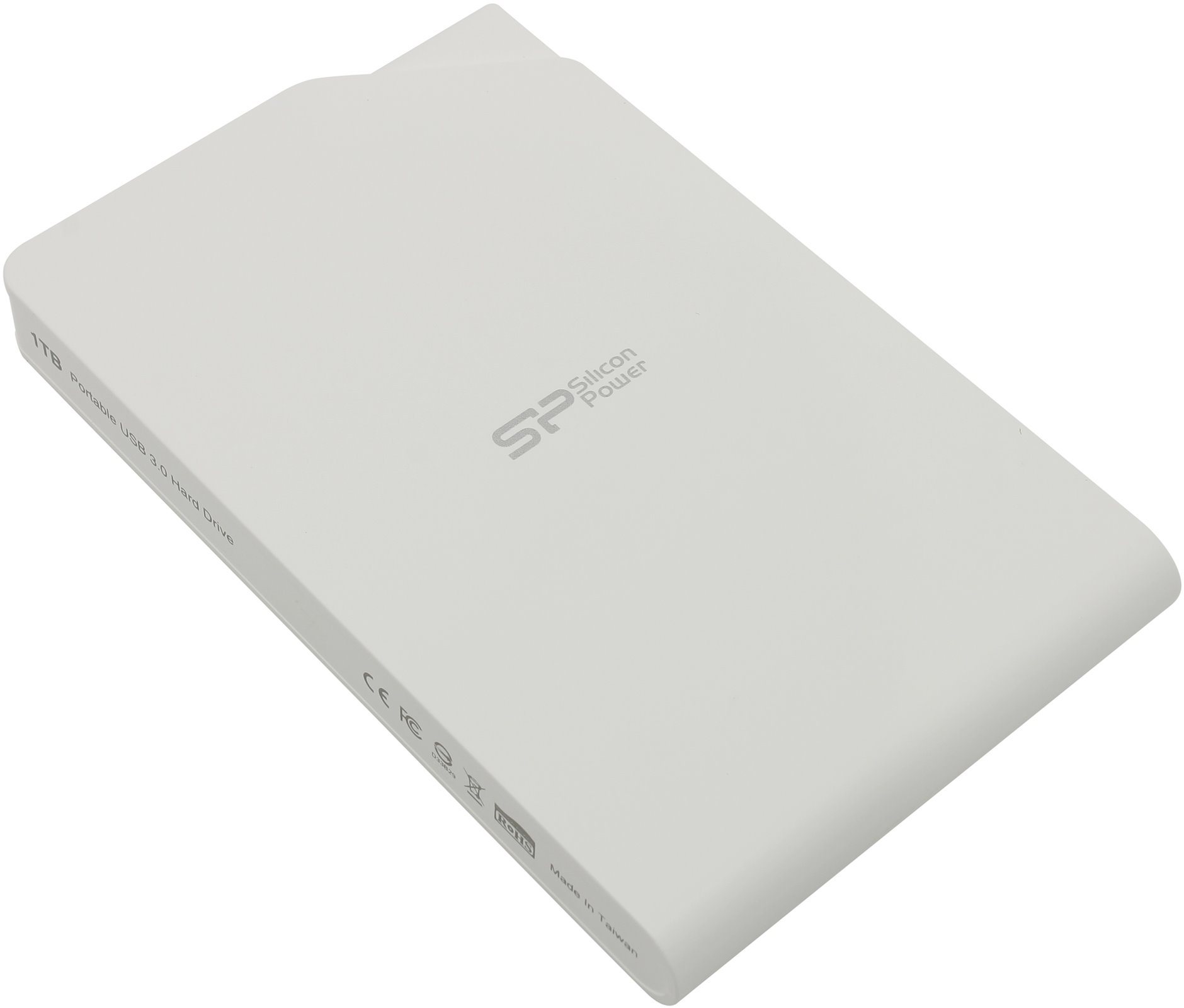 

Внешний жесткий диск (HDD) Silicon Power 1Tb Stream S03, белый (SP010TBPHDS03S3W), SP010TBPHDS03S3W