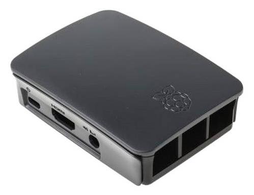 Корпус Raspberry Pi 3 Model B Official Case, черный/серый, bulk (909-8138)