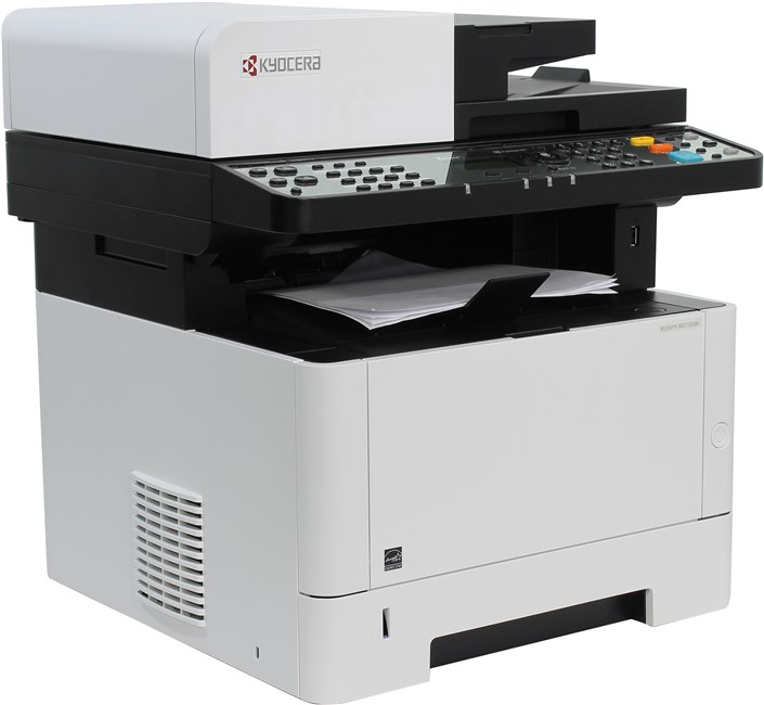 МФУ Kyocera Ecosys M2135dn, A4, ч/б, сетевой, USB
