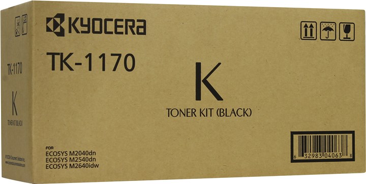 Картридж лазерный Kyocera TK-1170/1T02S50NL0, черный