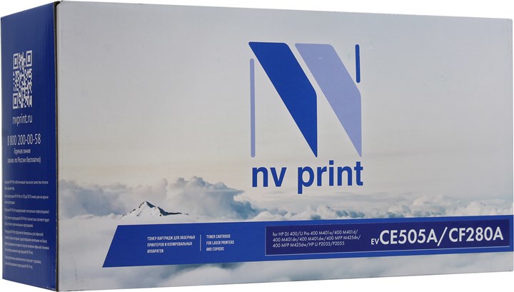 

Картридж лазерный NV Print NV-CF280A/CE505A (80A / 05A), черный, 2700 страниц, совместимый, для LJP 400 MFP M425dn / MFP M425dw / M401dne / M401a / M401d / M401dn / M401dw