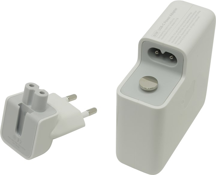 

Адаптер питания APPLE 61W USB-C Power Adapter (MNF72Z/A), MNF72Z/A