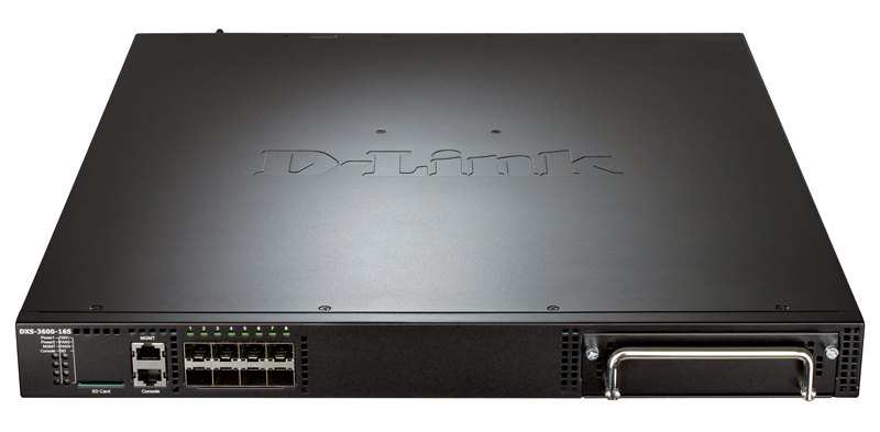 

Коммутатор D-link DXS-3600-16S, управляемый, кол-во портов: SFP+ 10x10 Гбит/с, установка в стойку (DXS-3600-16S/B1AEI), DXS-3600-16S