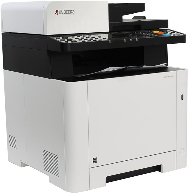 

МФУ лазерный Kyocera Ecosys M5521cdw, A4, цветной, 1200x1200 dpi, дуплекс, АПД-50 листов, факс, Wi-Fi (1102R93NL0), M5521cdw