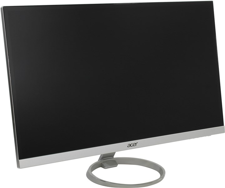 

Монитор 27" Acer H277Hsmidx IPS, 1920x1080 (16:9), 250cd/m2, 4ms, DVI, HDMI, DisplayPort, черный/серебристый, H277Hs(k,t)midx
