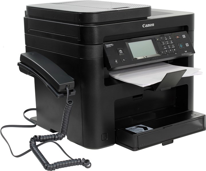 

МФУ лазерный Canon i-SENSYS MF237w, A4, ч/б, 23стр/мин (A4 ч/б), 1200x1200dpi, АПД-35 листов, факс, сетевой, Wi-Fi, USB (1418C121), MF237w