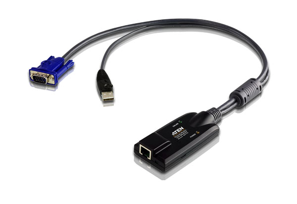 Адаптер KVM (КВМ) ATEN KA7175, VGA, USB (AM)