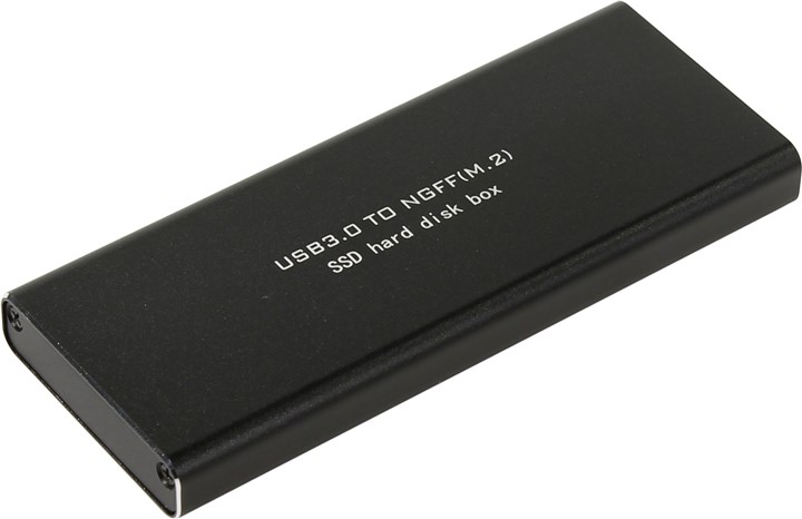 Внешний бокс Orient M.2 USB 3.0, черный (3502U3)