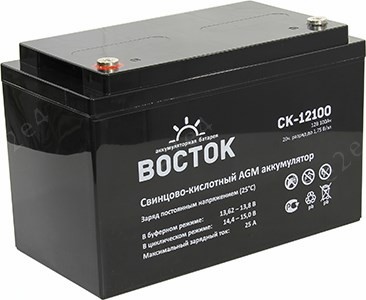 Аккумуляторная батарея ВОСТОК СК-12100, 12V, 100Ah - фото 1