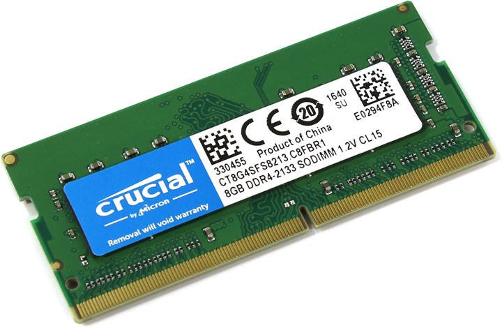 DDR4 SODIMM 8Gb 2133MHz Crucial CT8G4SFS8213 536832 e2e4