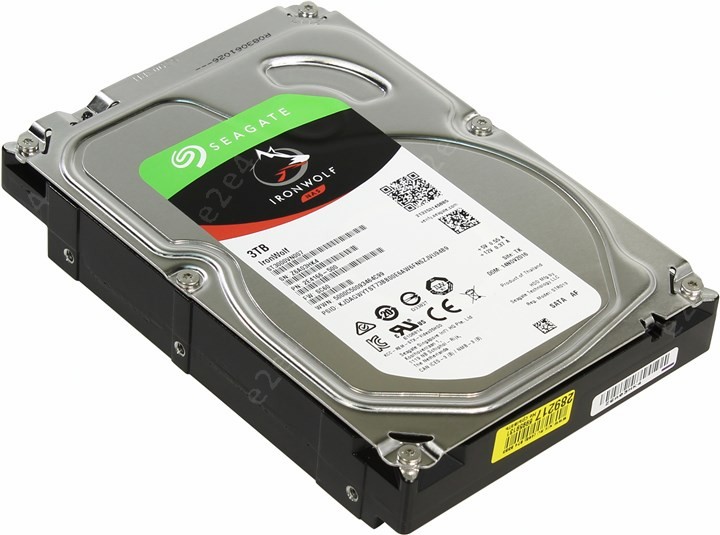 

Жесткий диск (HDD) Seagate 3Tb IronWolf, 3.5", 5900rpm, 64Mb, SATA3 (ST3000VN007)