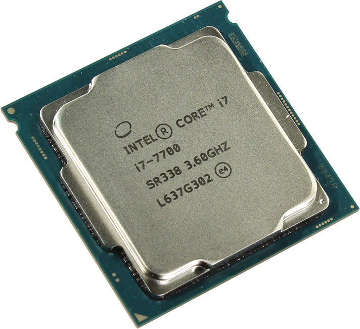 

Процессор Intel Core i7-7700 Kaby Lake, 4C/8T, 3600MHz 8Mb TDP-65 Вт Socket1151 tray (OEM) (обращаем внимание, что данный процессор не совместим с чипсетами 3xx серии) (CM8067702868314SR338), 7700