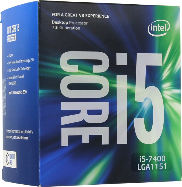 Процессор Intel Core i5-7400 BOX
