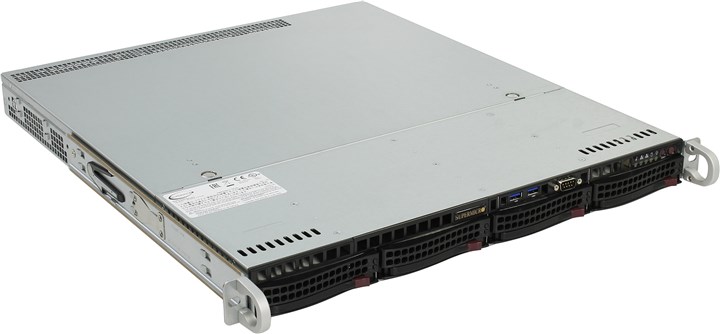 

Серверная платформа SuperMicro 5019S-MN4, 1xSocket1151, 4xDDR4, 4x3.5 HDD HS, 4GLAN, IPMI, 1x350W, 1U (SYS-5019S-MN4), 5019S-MN4
