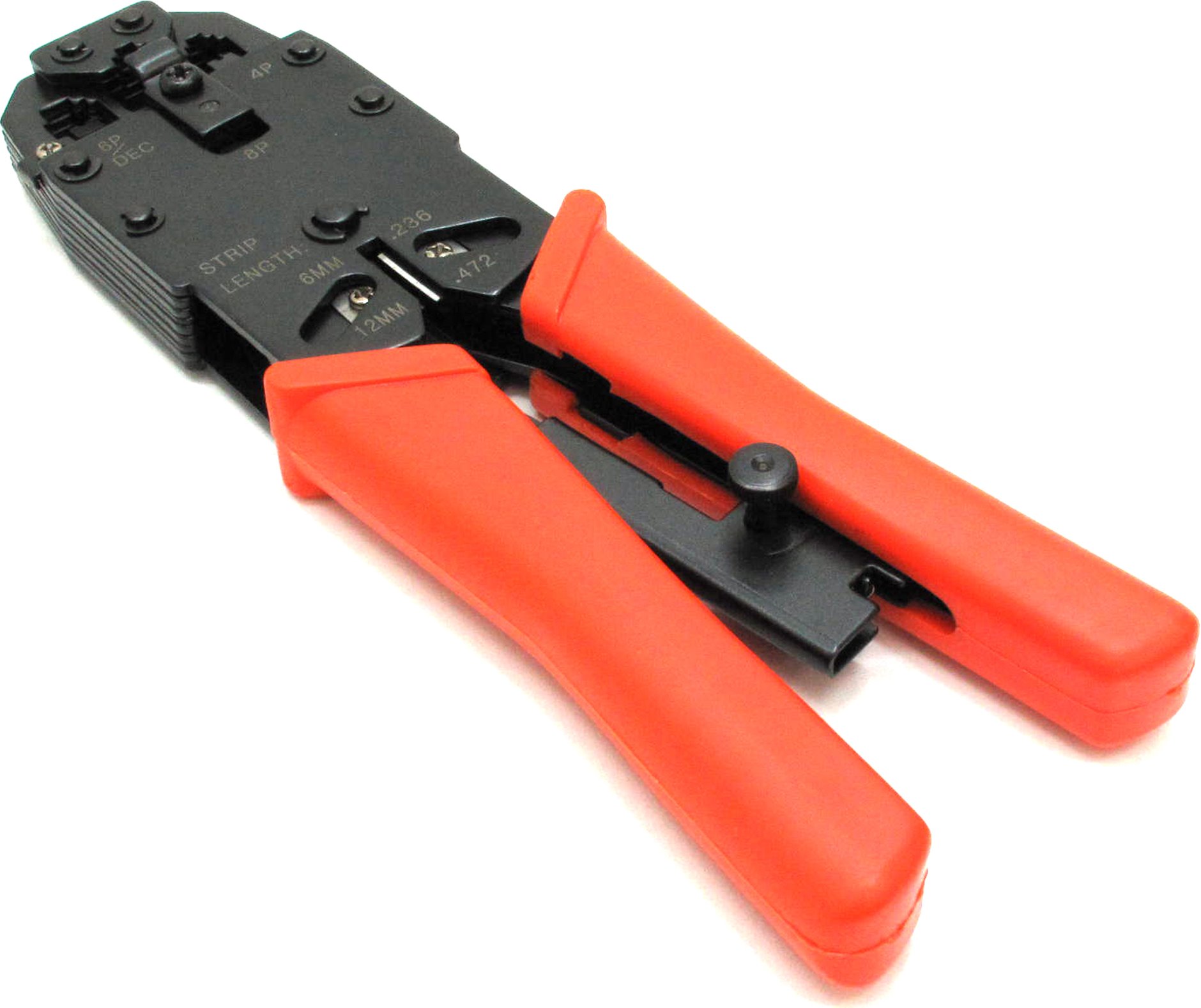 

Клещи обжимные (кримпер) Telecom HT-200R/2008R, RJ45 / RJ12 / RJ11 (6926123450086), HT-200R/2008R