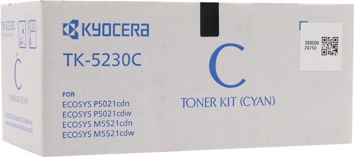 Картридж лазерный Kyocera TK-5230C/1T02R9CNL0, голубой