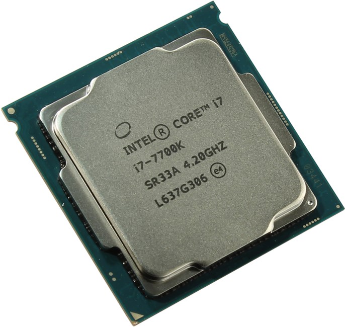 

Процессор Intel Core i7-7700K Kaby Lake, 4C/8T, 4200MHz 8Mb TDP-91 Вт Socket1151 tray (OEM) (обращаем внимание, что данный процессор не совместим с чипсетами 3xx серии) (CM8067702868535), 7700K