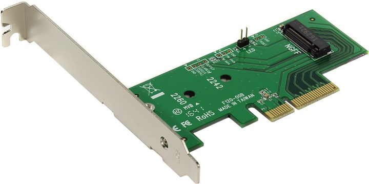 

Адаптер Smartbuy DT-120, 1xM.2 NVMe NGFF 2280/2260/2242 (DT-120), DT-120