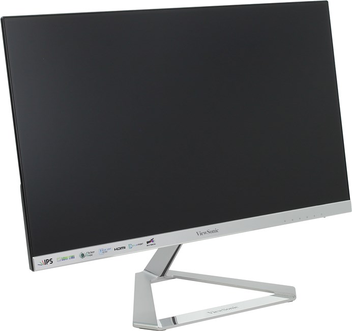 

Монитор 23.8" Viewsonic VX2476-smhd IPS, 1920x1080 (16:9), 250cd/m2, 4ms, VGA, HDMI, DisplayPort, черный/серебристый, VX2476-smhd