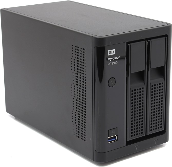 

Сетевой накопитель (NAS) Western Digital My Cloud Pro PR2100 12 TB, 12Tb, слоты 2x3.5" SATA 6Gb/s, 2x1 Гбит/с, 2xUSB 3.0, Intel Pentium/4x1.6GHz, 4Gb, RAID 0/1/5/10, (WDBVND0120JBK-EEUE), Белый, My Cloud Pro PR2100 12 TB