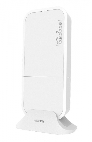 

Точка доступа MikroTik wAP 60G AP (RBwAPG-60ad-A), LAN: 1x1 Гбит/с, 802.11ad, 60 ГГц, внутренних антенн: 1, PoE, wAP 60G AP