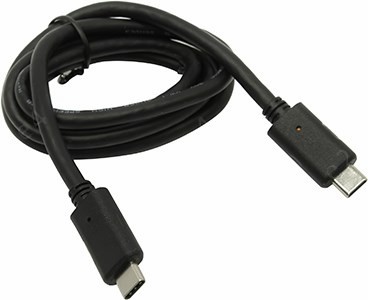 

Кабель USB3.1Type-C(m)-USB3.1Type-C(m), VCOM, 1m, данные10Гб/с, номинальный ток 5А (CU420)