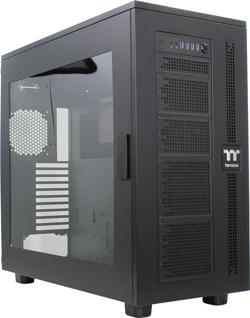 Корпус Thermaltake Core W100, EATX, Big-Tower, черный, без БП (CA-1F2-00F1WN-00)