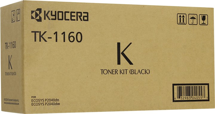 Картридж лазерный Kyocera TK-1160/1T02RY0NL0, черный