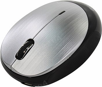 Мышь беспроводная Genius NX-9000BT, 1200dpi, оптическая светодиодная, Bluetooth, USB, серебристый