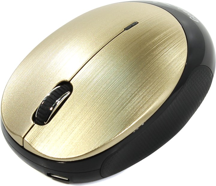 Мышь беспроводная Genius NX-9000BT V2, 1200dpi, оптическая светодиодная, Bluetooth, USB, золотистый