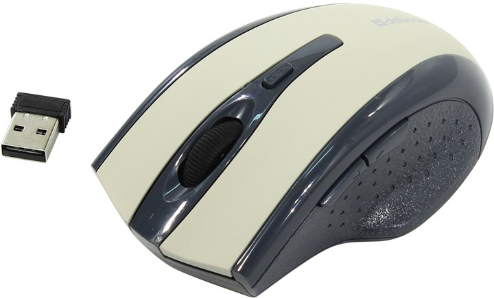 

Мышь беспроводная Defender Accura MM-665 Grey USB, 1600dpi, оптическая светодиодная, USB, Accura MM-665 Grey USB