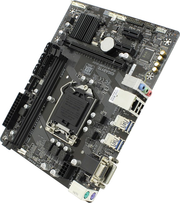 Материнская плата GIGABYTE GA-B250M-D2V, Socket1151, Intel B250, mATX