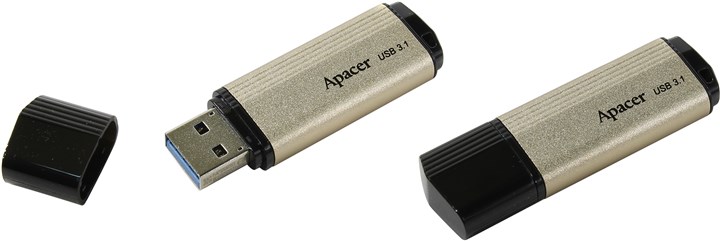 Флешка 32Gb USB 3.0 Apacer AH353, золотистый (AP32GAH353C-1)