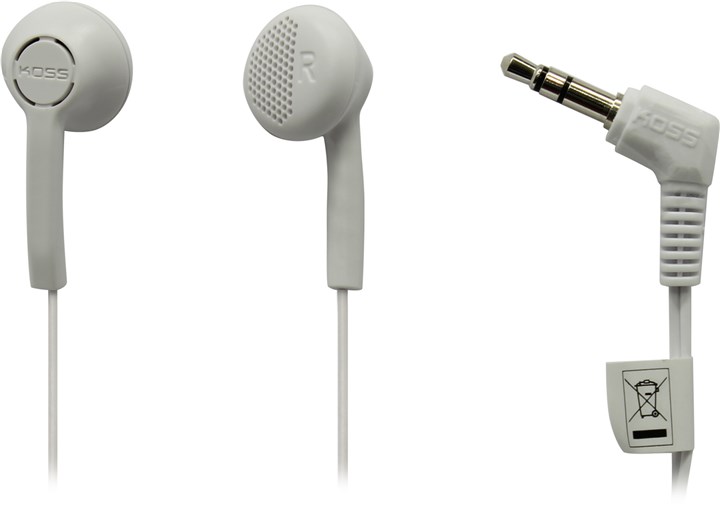 

Проводные наушники KOSS KE5 WH, Белый, KE5
